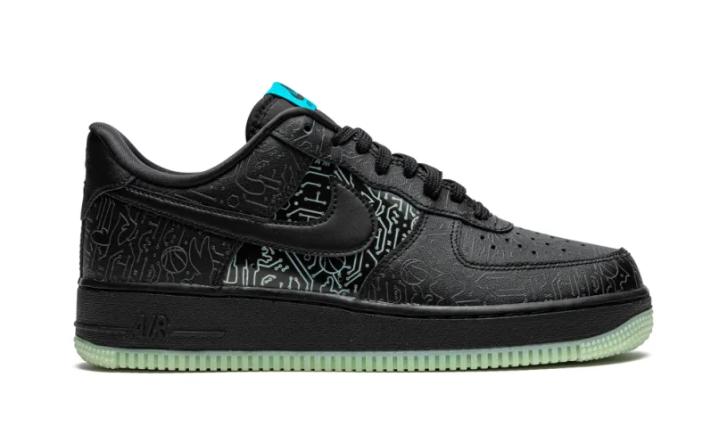 Nike Lifestyle Air Force 1 Low 'Space Jam - Computer Chip'